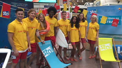Promotional Staff at Station